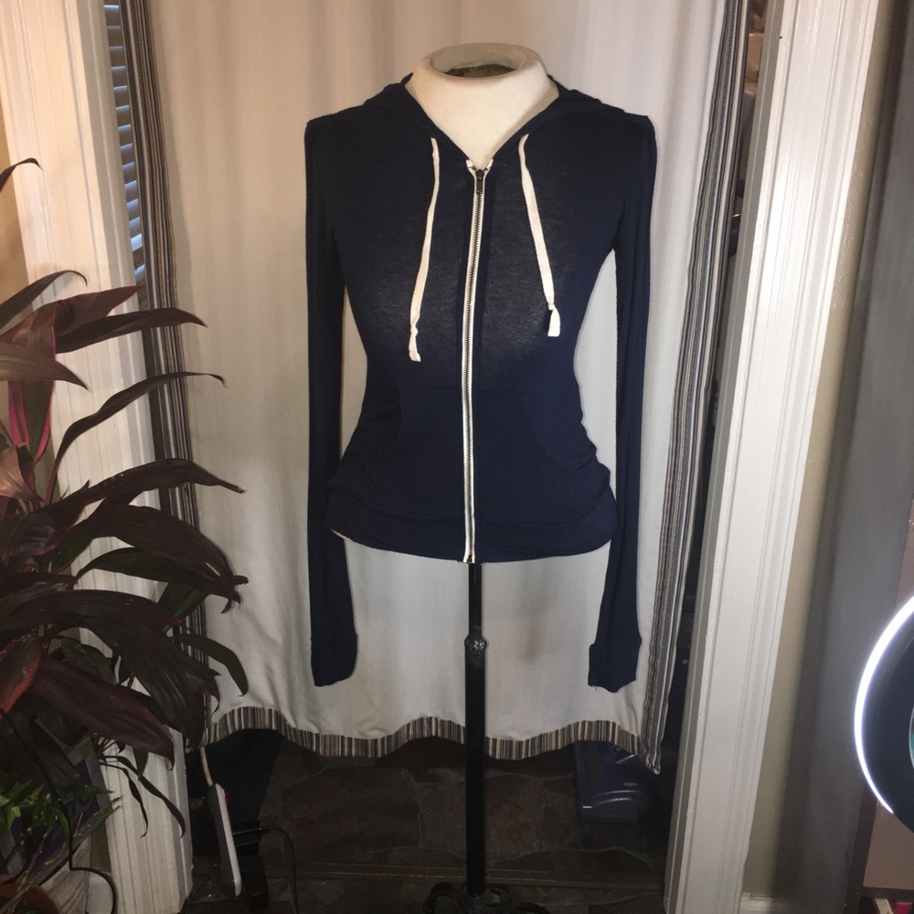 Hollister full zip hoodie